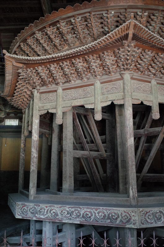 In front of Moni Hall of Longxing Temple